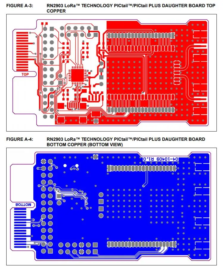 1 шт. x RN-2903-PICTAIL RN2903 LoRa technology PICtail/PICtail Plus дочка