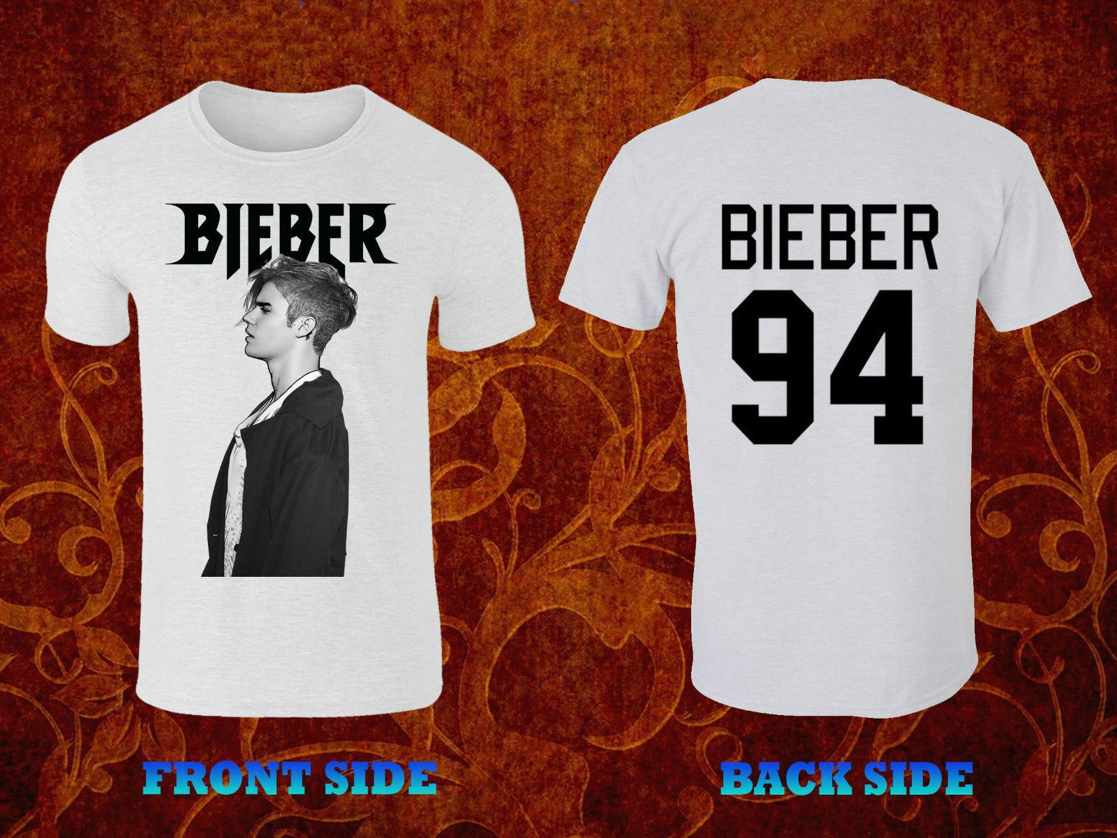 JUSTIN BIEBER PURPOSE 94 camiseta estampada, - AliExpress