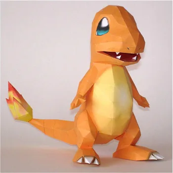 

Little Fire Dragon DIY Anime Paper Craft Handmade Origami Student Activities