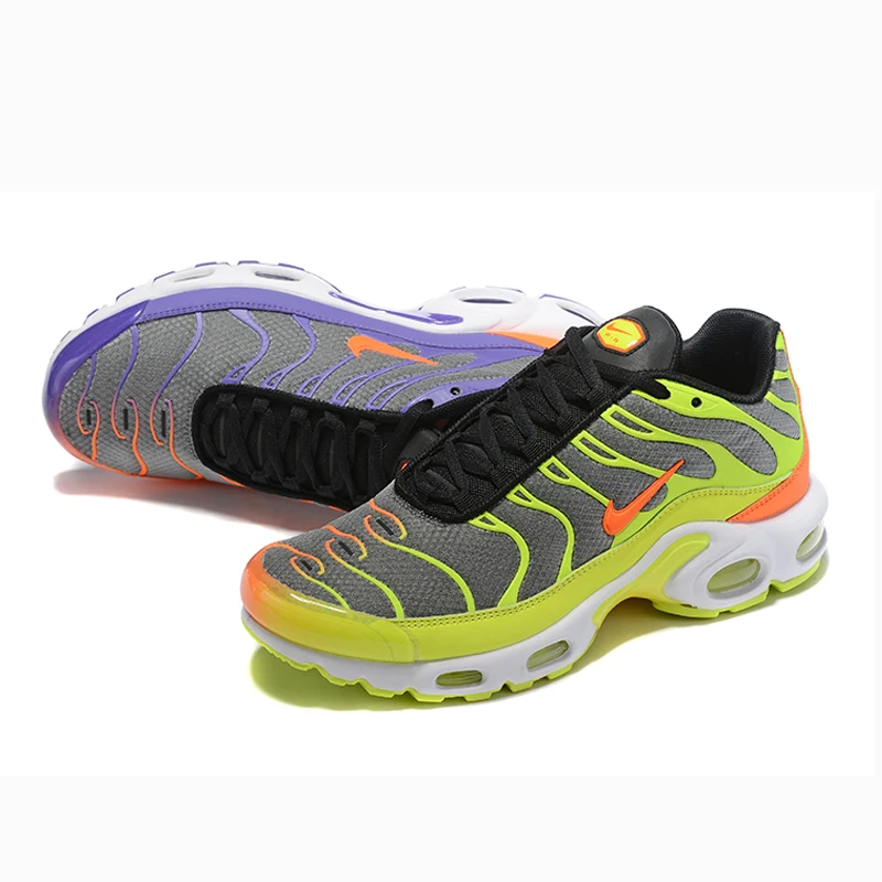 Nike Air Max TN Plus color Flip мужские кроссовки ДЛЯ БЕГА МОДНЫЕ амортизирующие кроссовки для фитнеса Нескользящая Дизайнерская обувь CI5924