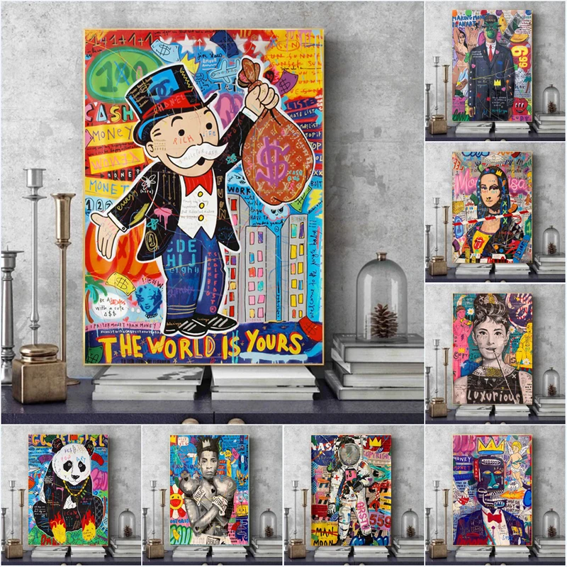 Картина Мона Лиза в виде панды | Дом и сад