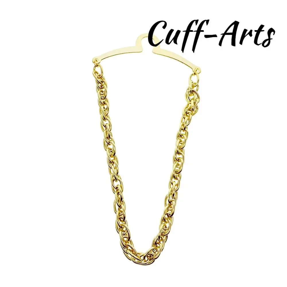 Tie Chain Gold Single Chain Classic Tie 