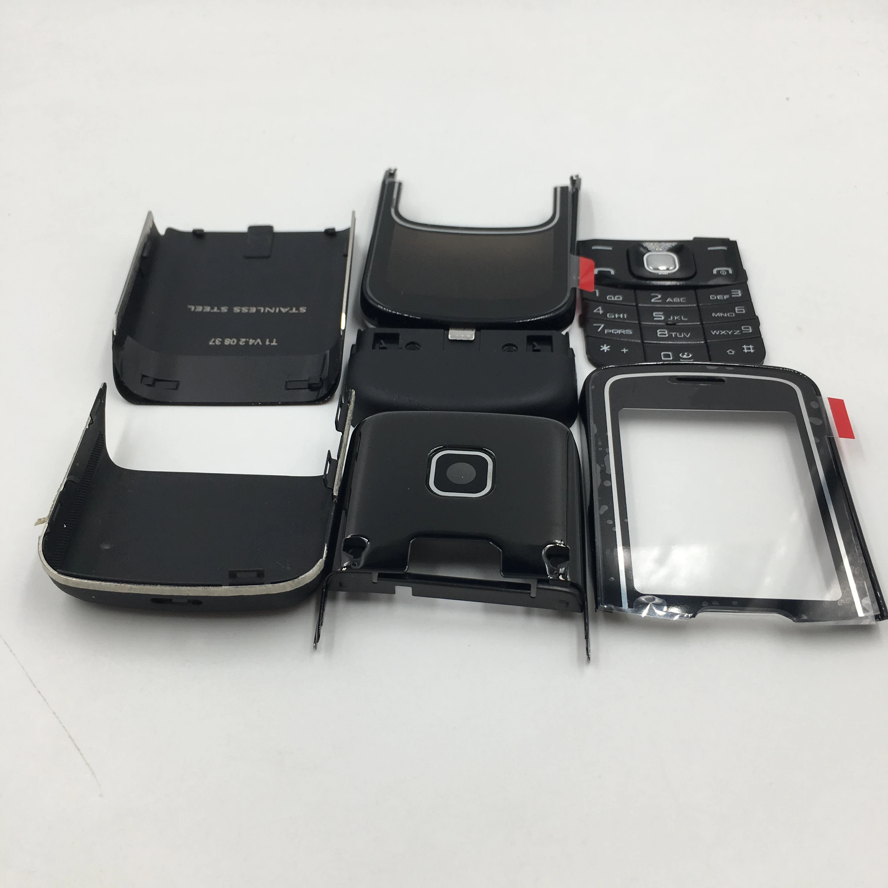 Фото Оригинальный чехол хорошего качества для Nokia 8600, новый чехол с полной крышкой с английской клавиатурой и логотипом №3