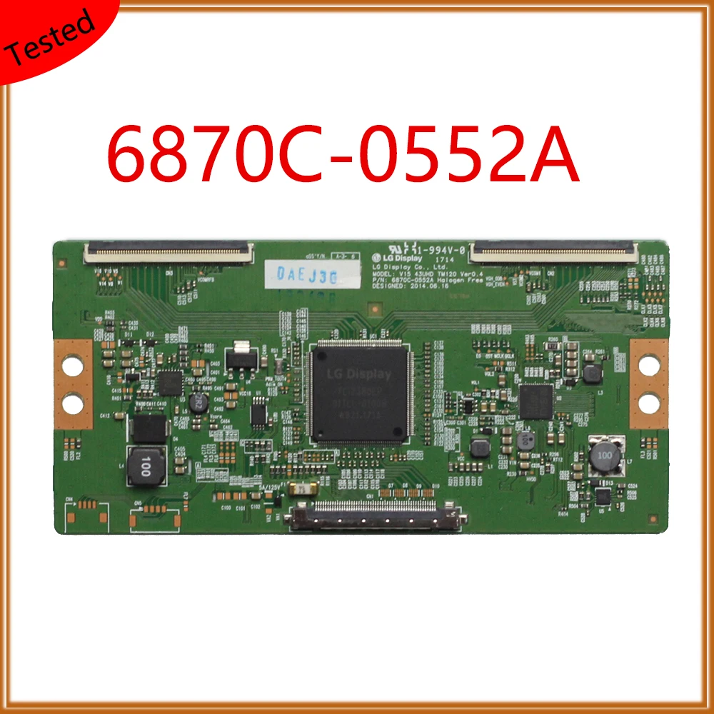 6870C 0552A T CON Board оборудование для бизнеса Placa TV LG пластина дисплей карта ТВ Tcom