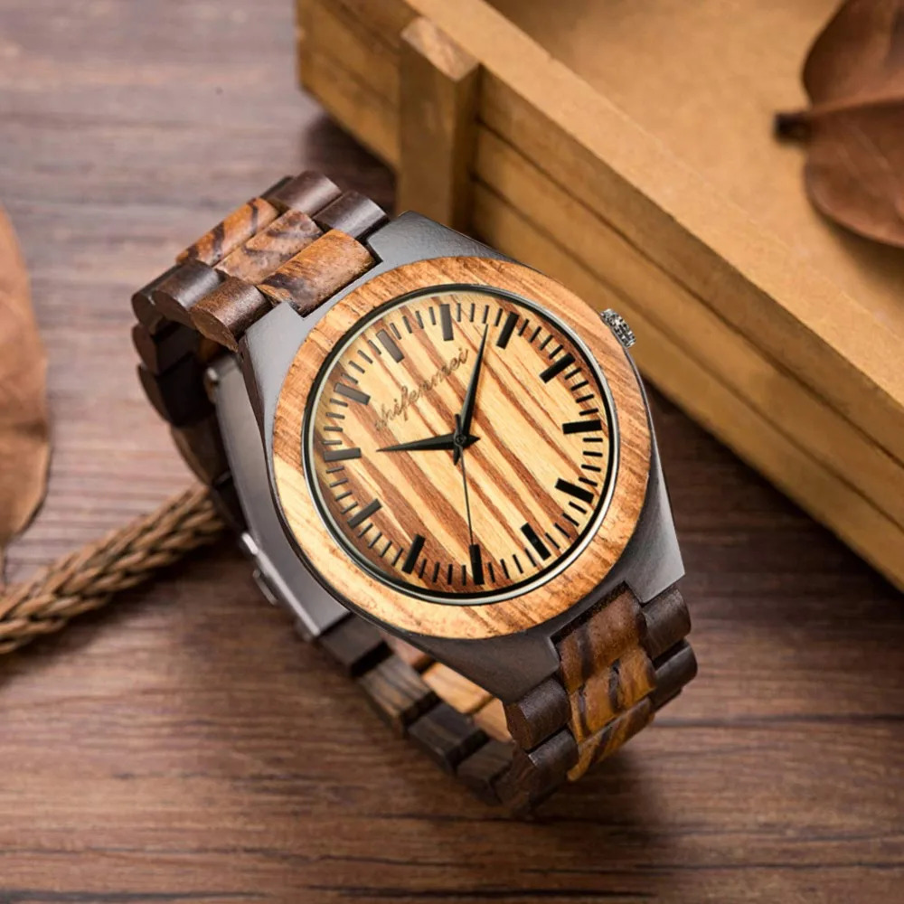 Shifenmei деревянные часы персонализированные Выгравированные мужские s часы лучший бренд класса люкс кварцевые наручные часы на заказ часы