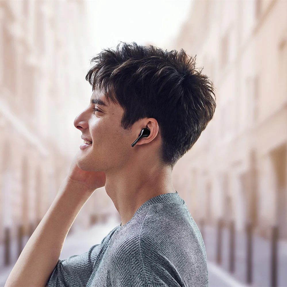 huawei FreeBuds Lite TWS беспроводные bluetooth-наушники-вкладыши с зарядным устройством 12 часов Двойной щелчок уха IP54 Водонепроницаемый