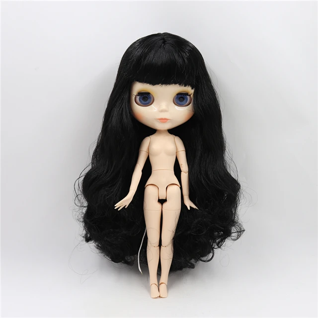 ICY factory шарнирная кукла blyth toy joint body белая кожа блестящее лицо 30 см 1/6 распродажа специальное предложение - Цвет: only nude doll