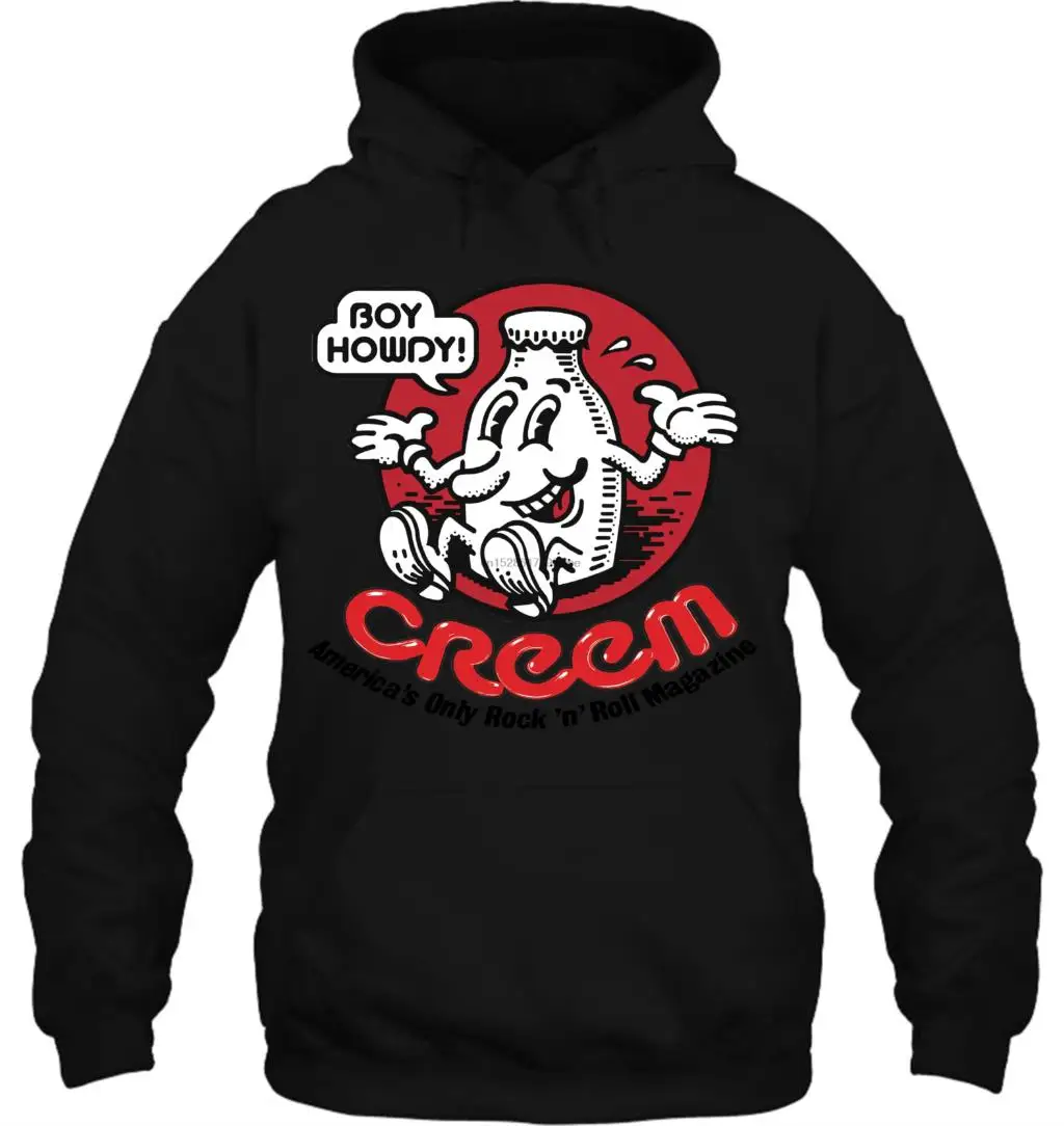 Men Hoodie New Reprint Creem Magazine 1970s Vintage Tee Size S to XXL Women Streetwear
