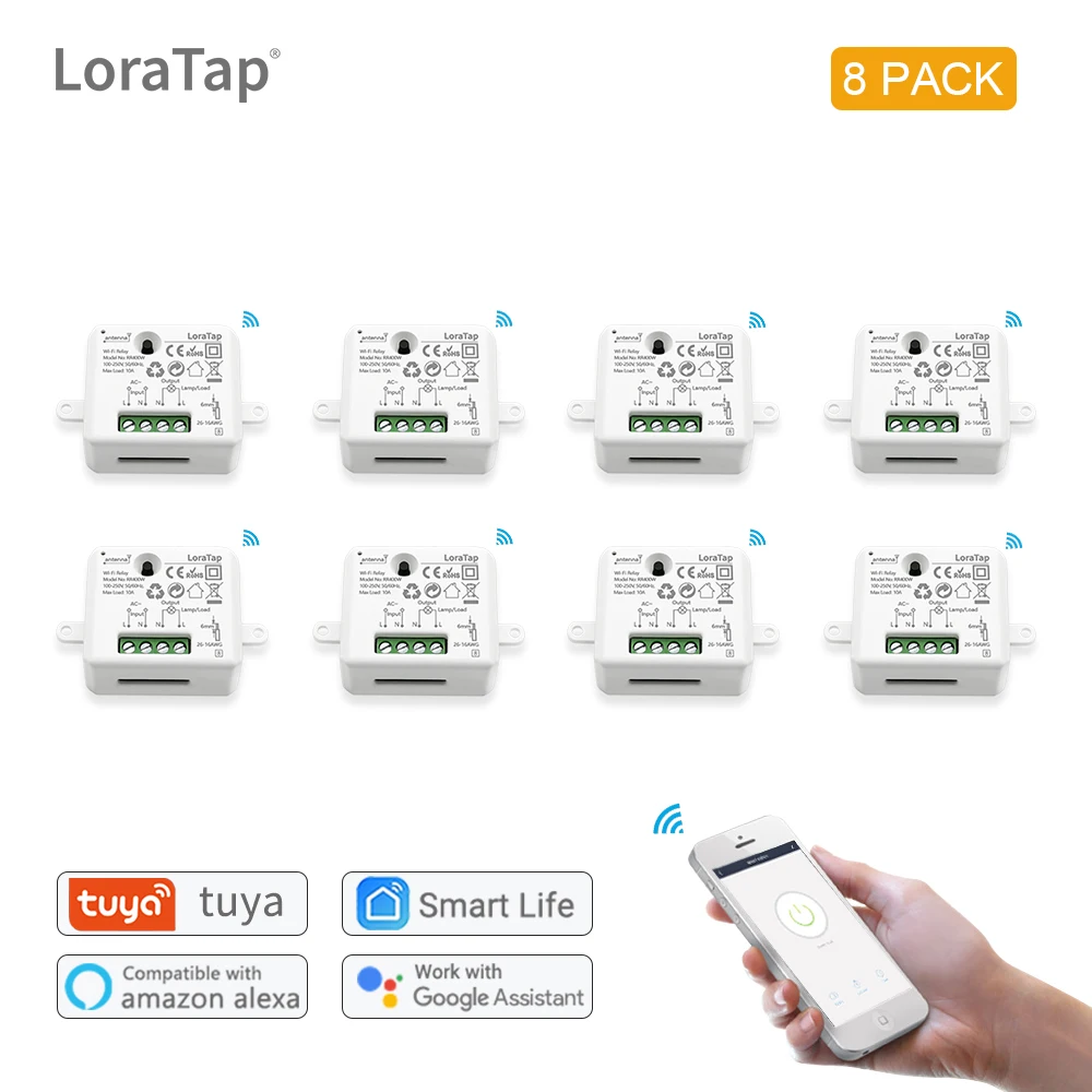 Tuya Smart Life Wifi DIY умный беспроводной пульт дистанционного управления Domotica