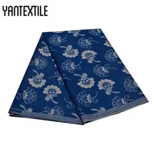 YANTEXTILE африканская восковая ткань полиэстер воск Анкара ткань Африканский настоящий воск принт африканская ткань Tissu Africain для леди