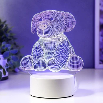 

Lamp "Plush Dog" LED RGB from the network 4814575