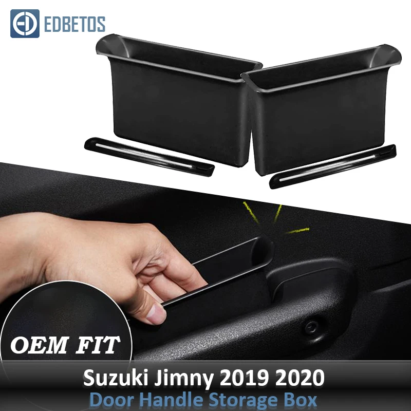 Suzuki Jimny дверная ручка коробка для хранения подлокотник контейнер дверная ручка контейнер Jimny интерьерные аксессуары