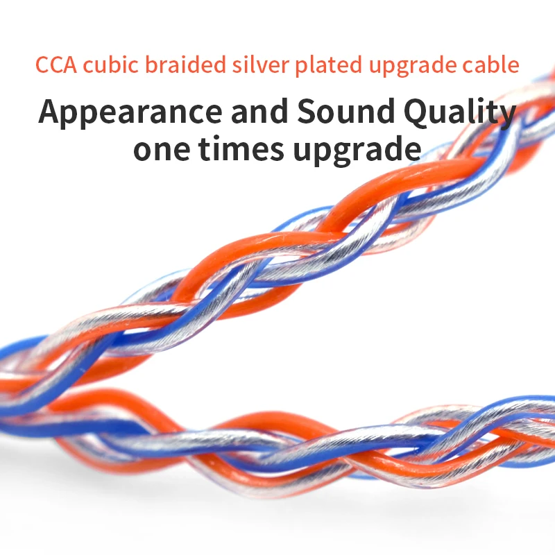 3,5 мм до MMCX 0,75 мм 2pin 8 Core покрытый серебром обновленный кабель Сменный кабель для наушников для KZ ZST ZS10 Pro CCA C10