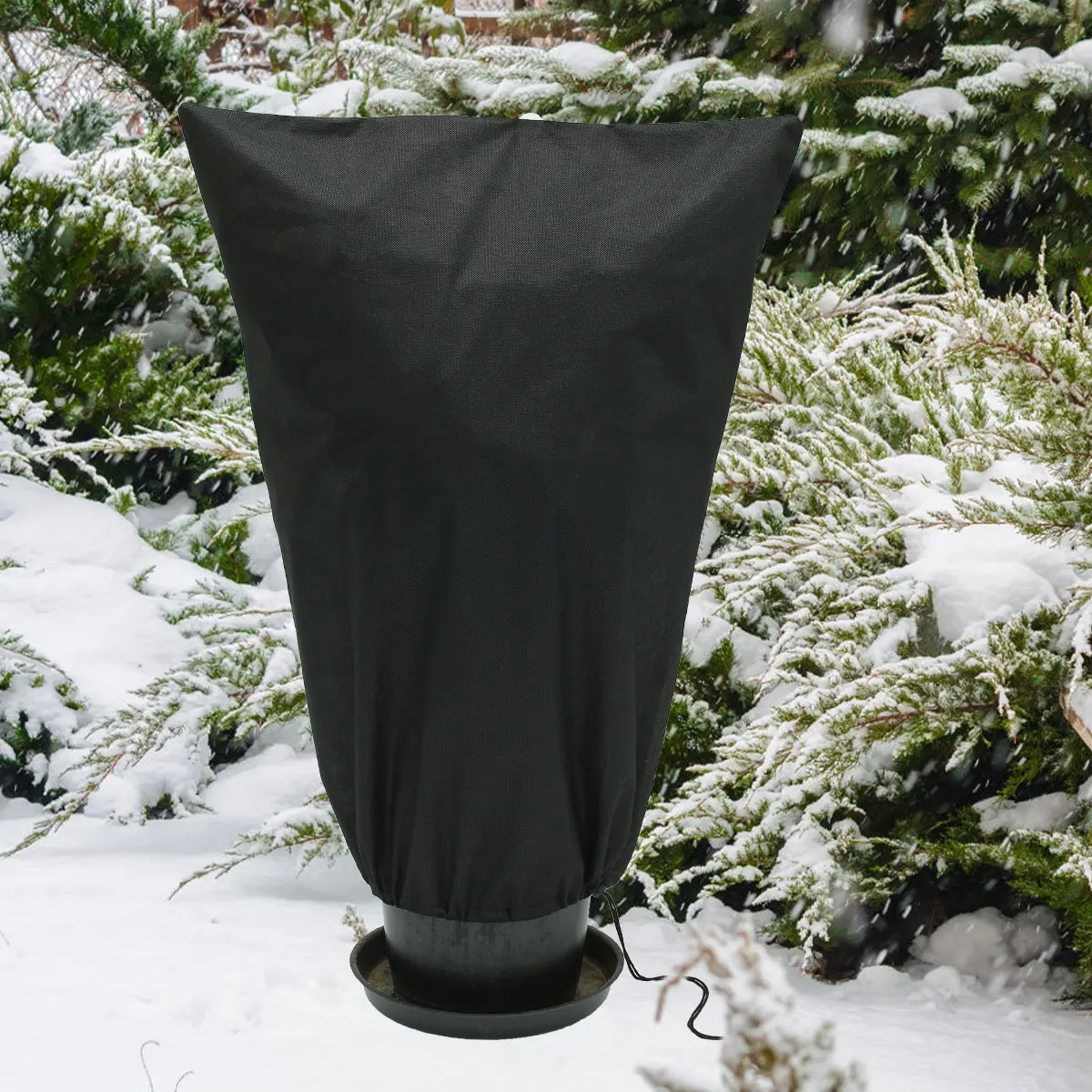 Зимнее теплое покрытие для растений 2 шт. погодозащищенный чехол защиты от