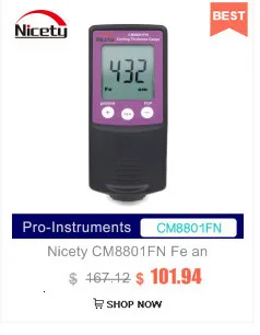 Nicety HT-1800 портативный Rebound Leeb Измеритель Твердости дюрометр HT1800 для металлической стали