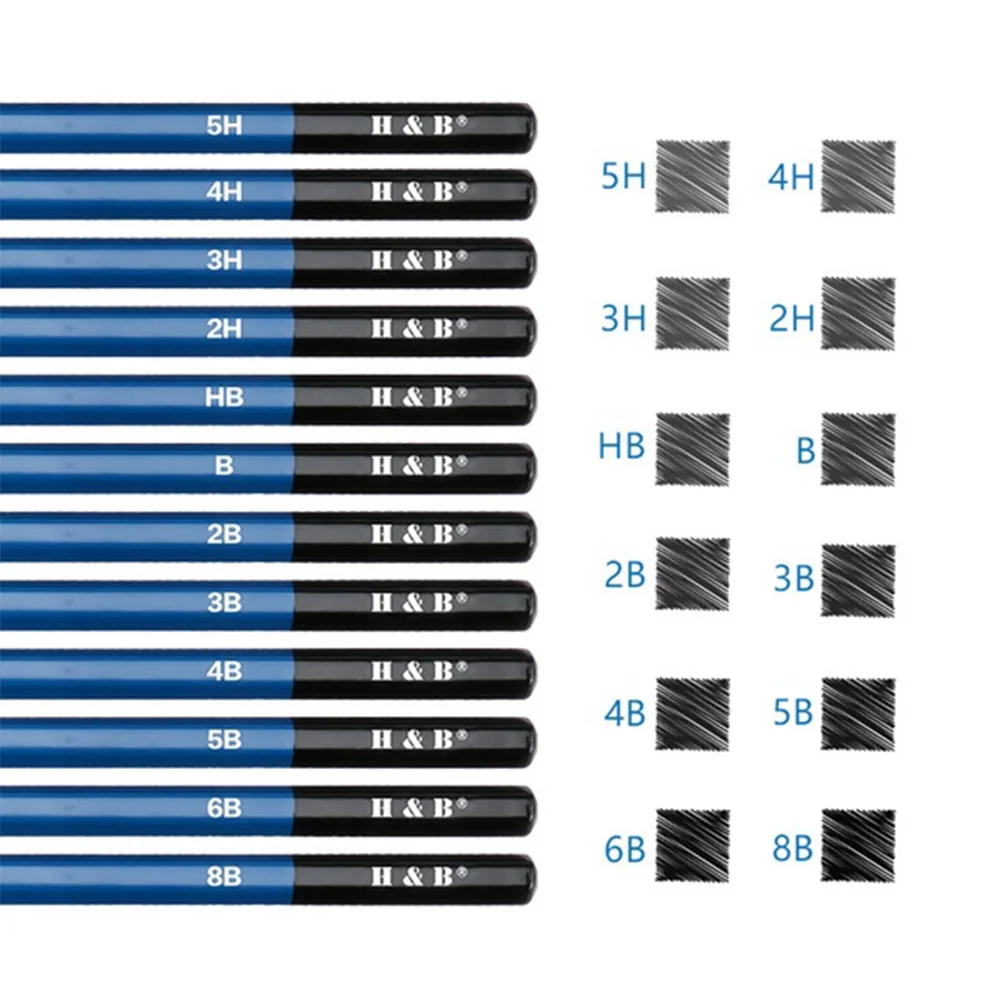 Набор карандашей для рисования, набор инструментов для рисования, набор карандашей для рисования, портативный профессиональный карандаш, 24 шт., граффити, ремесла, художественный, студенческий, канцелярские принадлежности