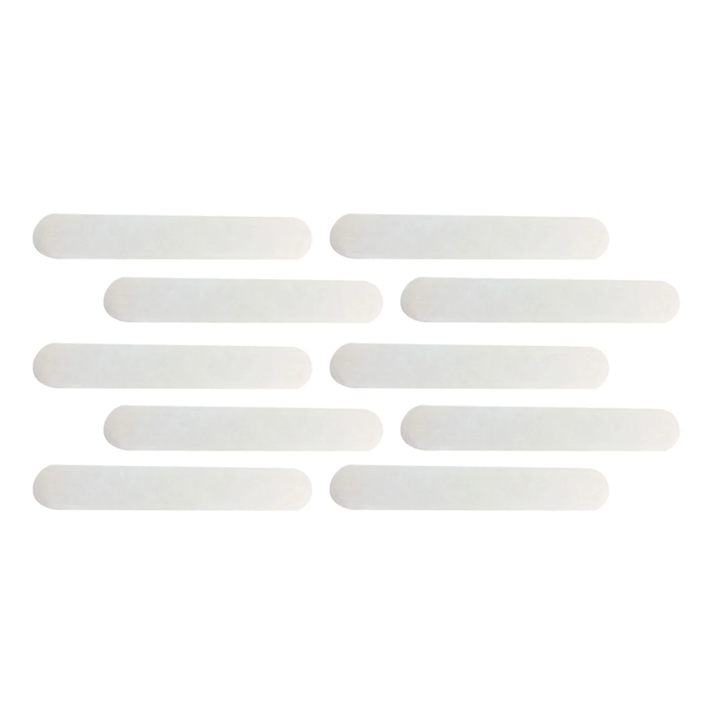 10Pcs White Reducer Hats Sweat Band Hat Sizer Reducing Tape Cap for Men and Women