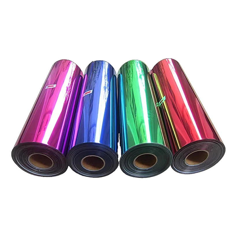 50cmx25M In Roll Heat Press Vinyl DIY T-Shirt Metallic Glossy Foil