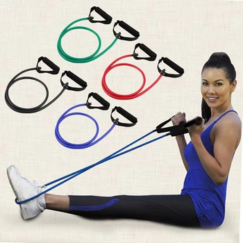 

Pilates Bar Kit Body Abdominal Resistance Rope Puller Multi functional Yoga Rally Rod Fitness Bar Body Workout