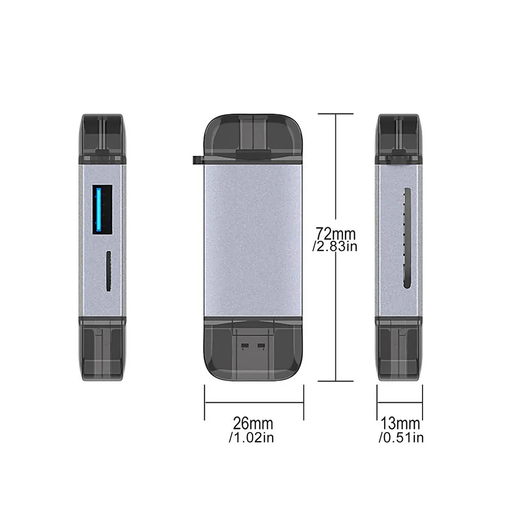 USB 3,0 SD считыватель карт памяти SDHC SDXC MMC Micro Mobile T-FLASH разъем