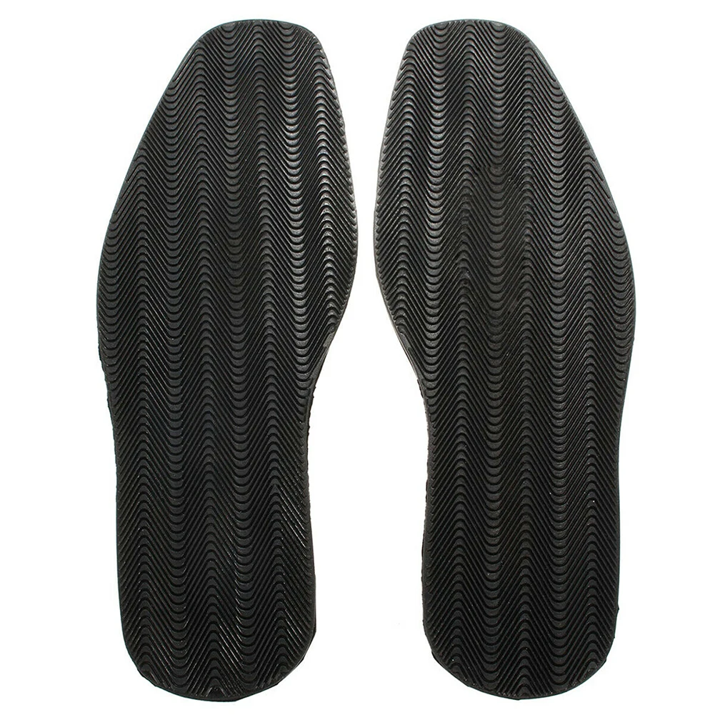 

1 Pair Kit Elastic Outsole Anti Slip Shoe Soles DIY Replacement Repair Heel Protector Soft Rubber Stick On Flat Thicken