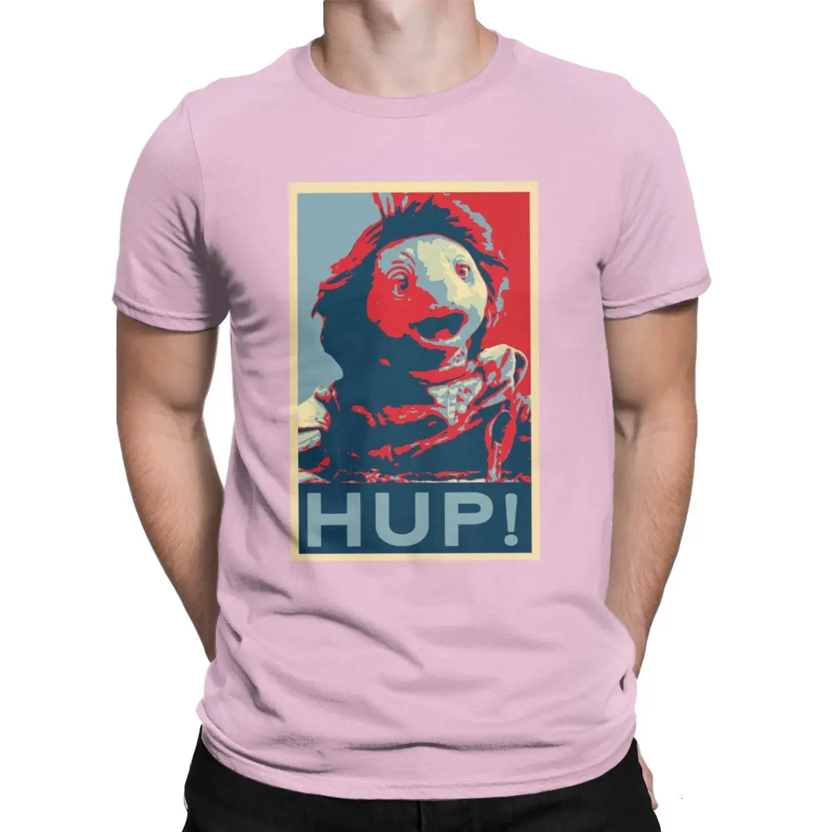 pink Tyburn Hup The Dark Crystal Age Of Resistance мужские футболки Shepard Fairey Hope Poster Новинка тройники Crewneck Футболка идея подарка - Цвет: pink