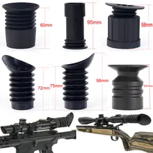 Охотничий прицел, резиновый наглазник, 4 типа, тактическая оптика, прицел, защитная крышка для глаз, масштабируемость, зрение, пистолет, запчасти