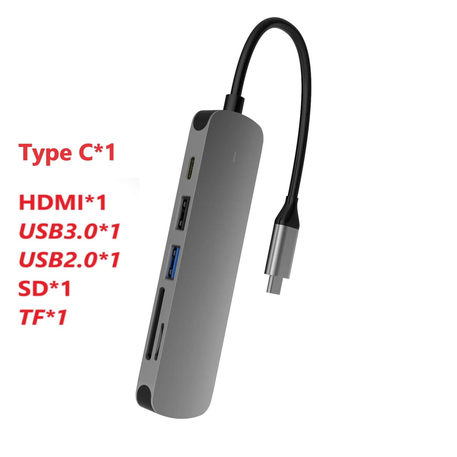 Hub Usb 4K Adattatore Hdmi Usb C A Sb 3.0 Pd 100W Dock Per Macbook Pro Air Pc Usb-C Type-C 3.1 Splitter Usb C Hub Docking Station