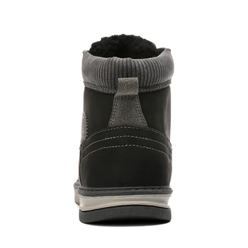 

Martin boots men's high-top leather boots winter suede warm-up cotton shoes inside the British high-tech snowfield boots