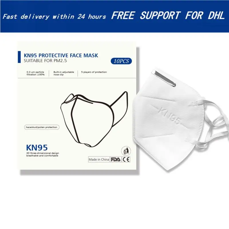 

Factory price Kn95 Mask CE certification Anti-fog dust-proof mouth mask Prevent infection effect same as fpp2 for adult FREE DHL