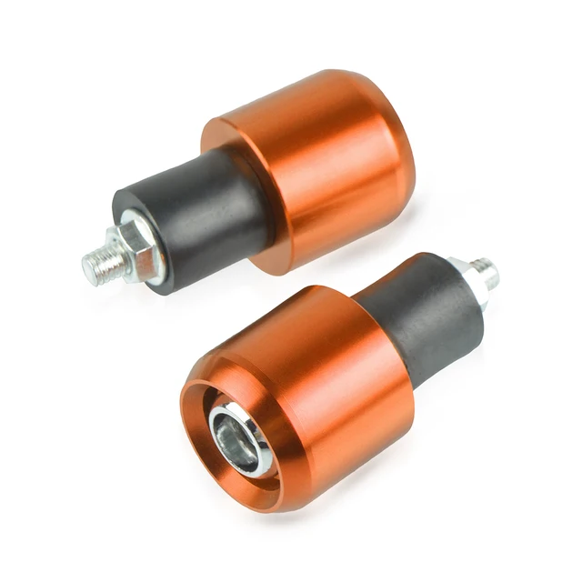 FOR 2001 Kawasaki Ninja ZX6R ZX600J Handlebar Grips Caps handlebar Ends 22mm Motorcycl Accessories Orange