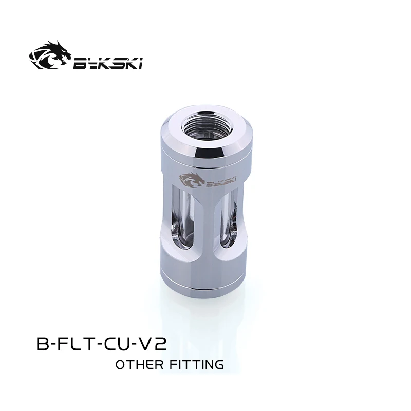 Bykski B-flt-cu-v2 Encaixes de Filtro de Refrigeração de Água do pc Fêmea Interna Dupla da Linha g1 ao Conector Fêmea