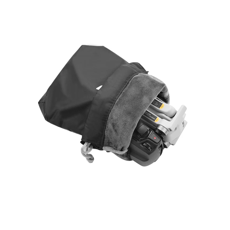 Сумка для хранения для DJI Mavic Mini 2 Pro Zoom AIR Spark Портативная сумка ткань Защитный карман Защита от царапин пылезащитный аксессуар - Цвет: Светло-серый