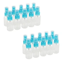 

20 X 30 Ml Bottle Atomizer Spray Empty Plastic For Blue Eau De Toilette