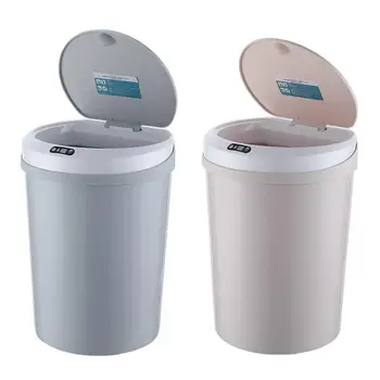

2020 Multifunction 12L Smart Induction Trash Bin Non-contact Automatic Trash Can For Home Living Room Kitchen Bathroom Cleaning