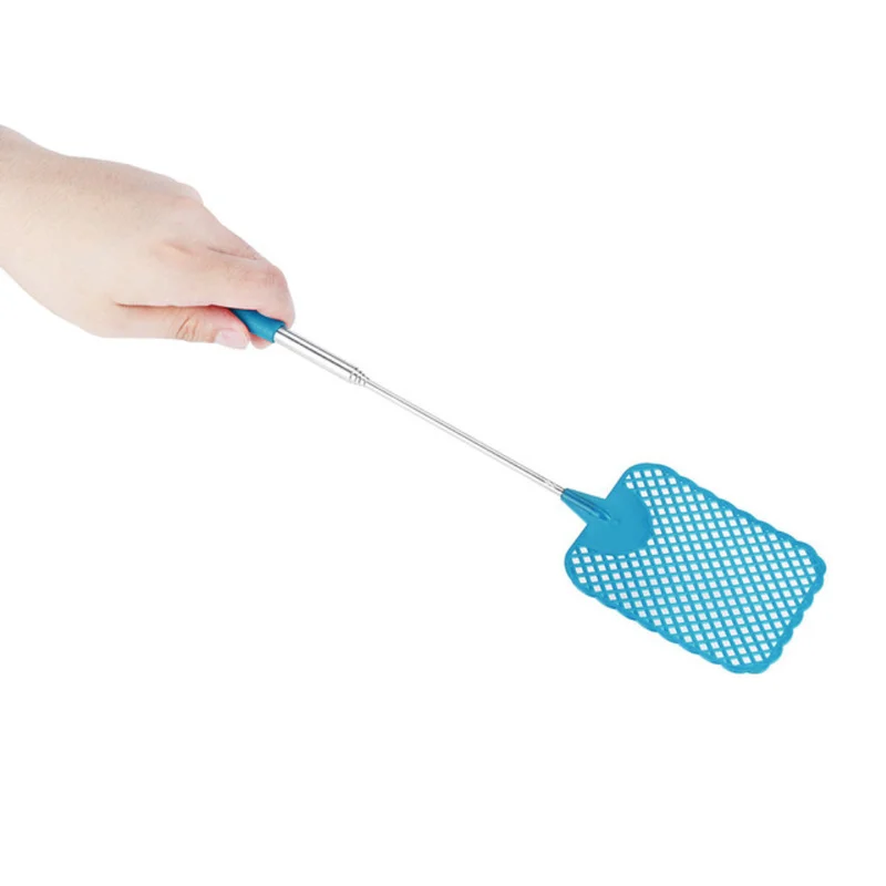 Kitchen Accessories Kitchen Tools Telescopic Extendable Fly Swatter Prevent Pest Mosquito Tool Flies Trap Drop Shopping