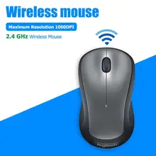 Logitech M320 3 Buttons Wireless USB Nano Receiver Mouse 1000DPI Symmetrical Ergonomic 2.4GHz Optical Mice