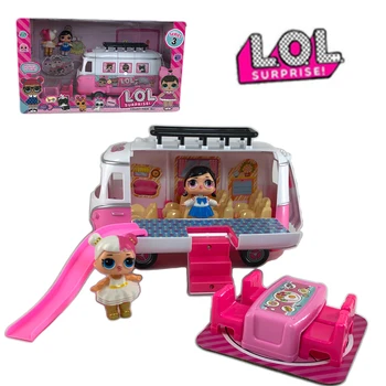 

LoL Surprise Dolls Lol Dolls Airplane Picnic Ice Cream Car Slide Handbag Villa Action Figure Lol Figura Dolls Toys for Girls