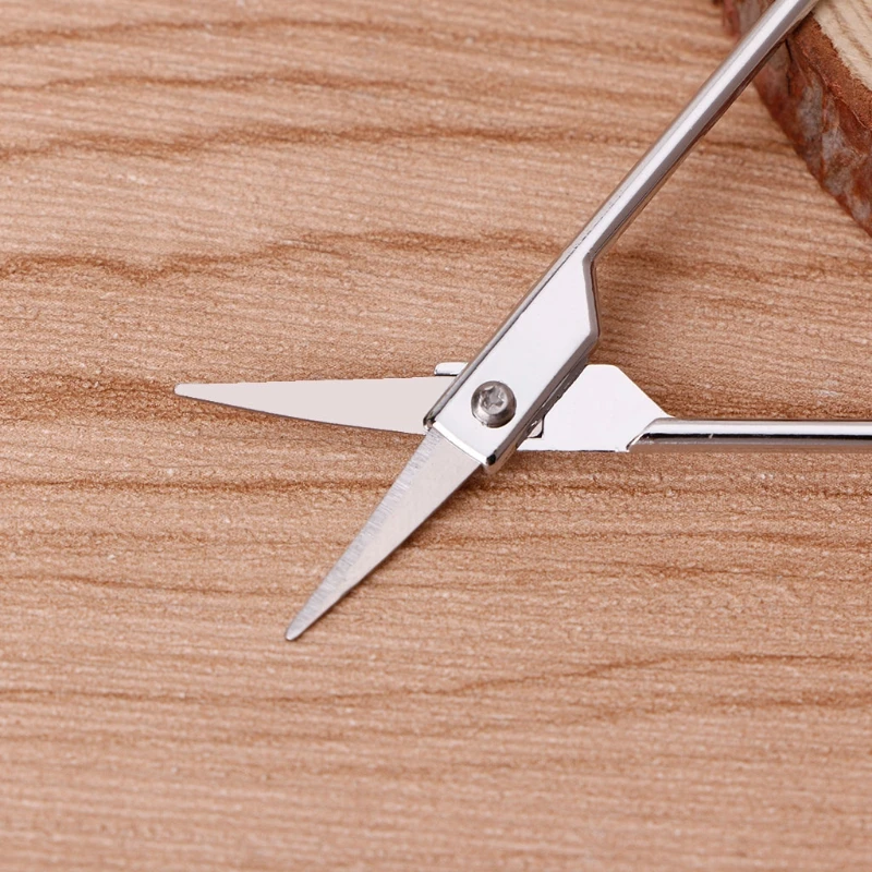 Stainless Steel Small Eyebrow Nose Hair Scissors Cut Manicure Facial Trimming 6