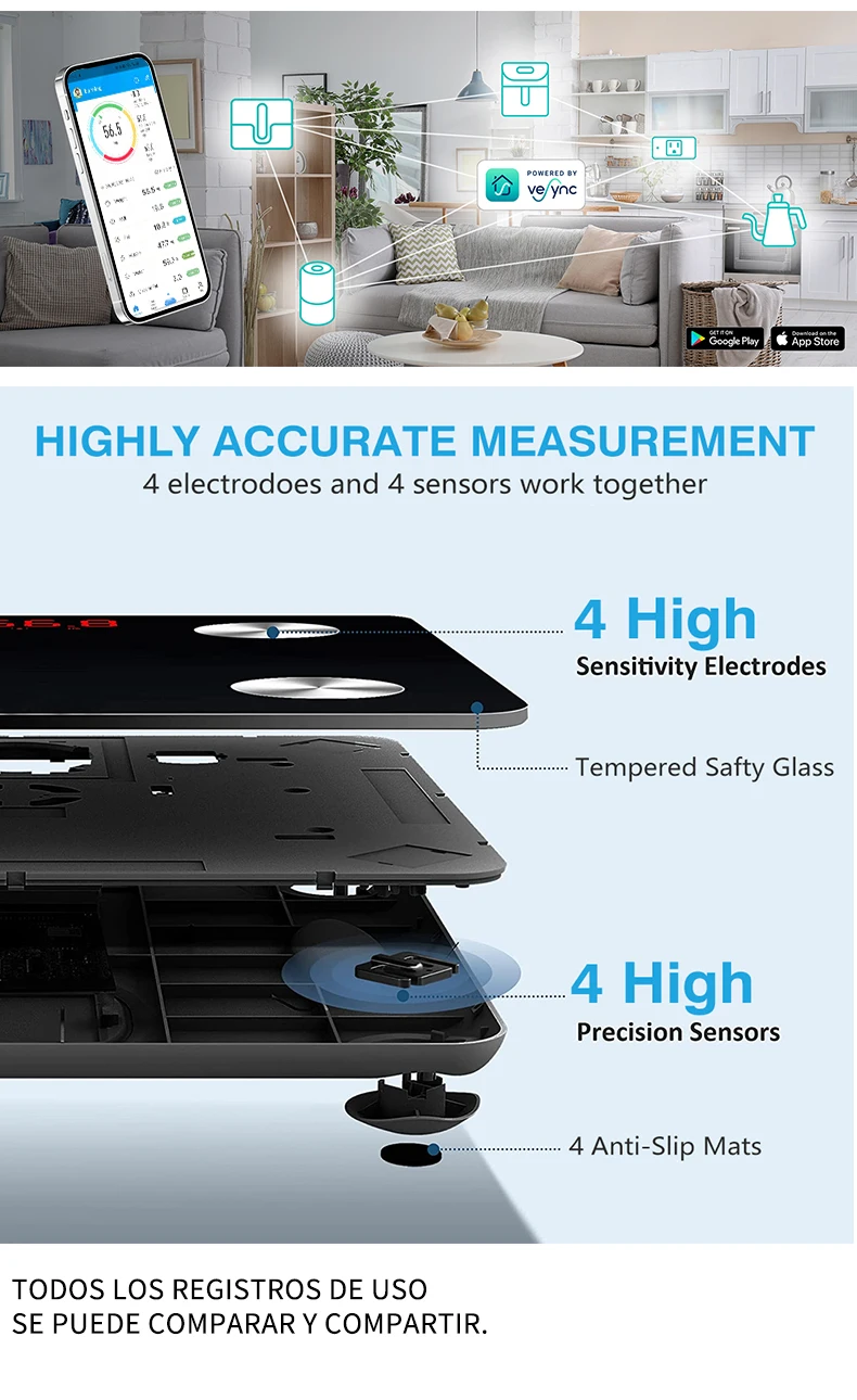 electronic bathroom scales Precision Weight Scale Bathroom Smart BMI Can Be Connected To Mobile Phone With LED Bluetooth Balance Healthy Body Fat Analyzer weight watchers weighing scales