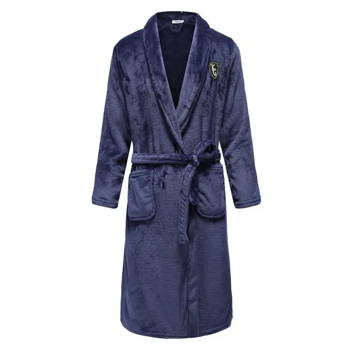 Удобный Повседневный мужской банный халат, одежда для сна, однотонная домашняя одежда для влюбленных, фланелевый теплый мягкий халат-кимоно, большие размеры 3XL - Цвет: Women7