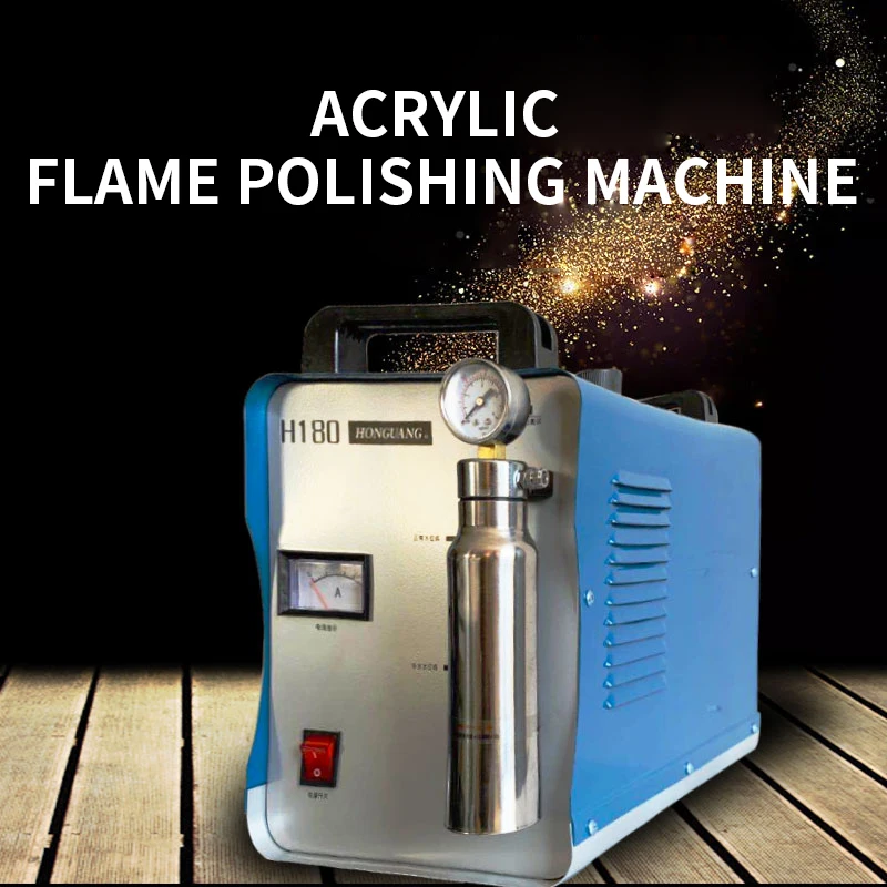 H160/H180 Flame Polishing Machine 220V Welder Machine Plexiglass Acrylic Hydrogen Electrolysis Water Welding Machine 5