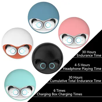 

Bluetooth Earphone k10 Wireless Earbuds Handsfree Mini Earbuds With Mic Charging Box Sport Headset 5D stereo surround sound