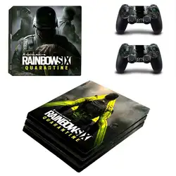 PS4 Pro стикер s Rainbow Six: quantinary Play station 4 Pro стикеры кожи для playstation 4 Pro консоль и контроллер