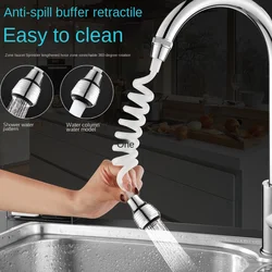 Kitchen Faucet Extender Long Hose Portable Retractable Foaming Shower Faucet Faucet Extender Kitchen Water Tap