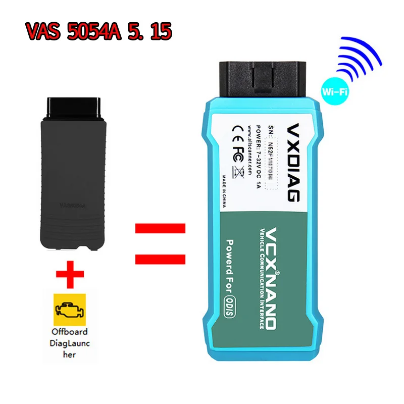 VXDIAG VCX NANO VAS 5054A wifi OKI VAS 6154 вместо инструмент OEM VAS 6154 поддержка новейшего программного обеспечения ODIS V5.1.5