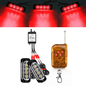 

Lamp Flash Light Bulb DC12-24V 12LED White/blue/red/yellow Strobe Dash