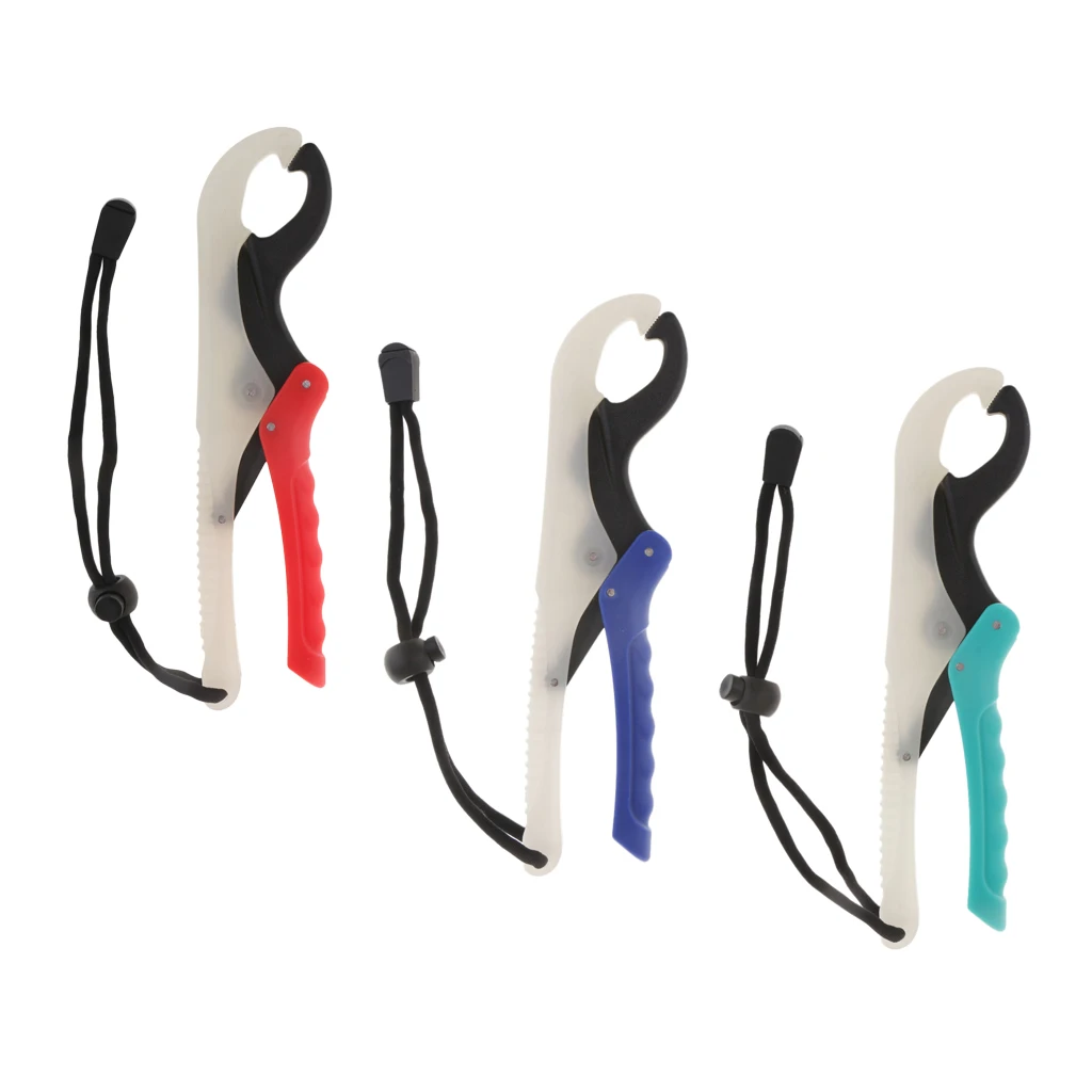 

Luminous ABS Plastic Fish Grip Floating Fishing Grip Plier One-hand Control Gripper Fish Body Holder Fishing Accessories 21x5cm