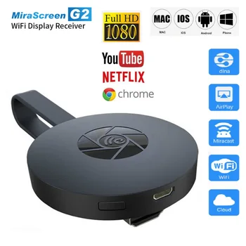 

MiraScreen Wireless WiFi Display Dongle TV Stick HDMI Airplay TV Stick Wireless Display Receiver 1080P HD Media Streamer Adapter