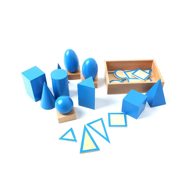 US $51.36 3D Geometry Cognition Baby Toys Mach toy geometric solids Early Education Learning cylinder block s